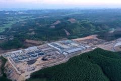 La planta de tratamiento de aguas residuales de La Paz, BCS, entregada por Peña Nieto en 2018, operó años sin cumplir su función