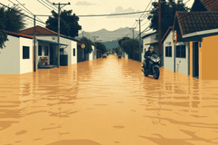 El Atlas de Inundaciones 2026 confirma: 17% del territorio mexiquense está en riesgo, con Ecatepec y Neza a la cabeza