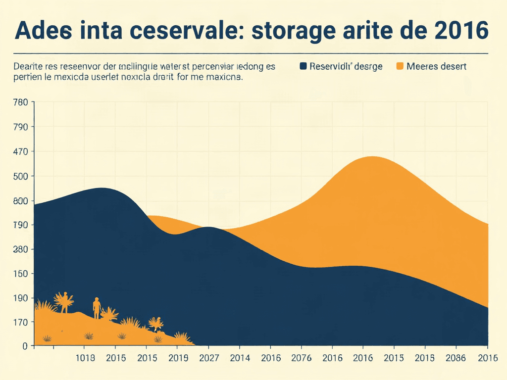 Las presas de Chihuahua caen a 24.9% de su capacidad, casi 700 millones de m³ menos que hace un año (imagen adicional)